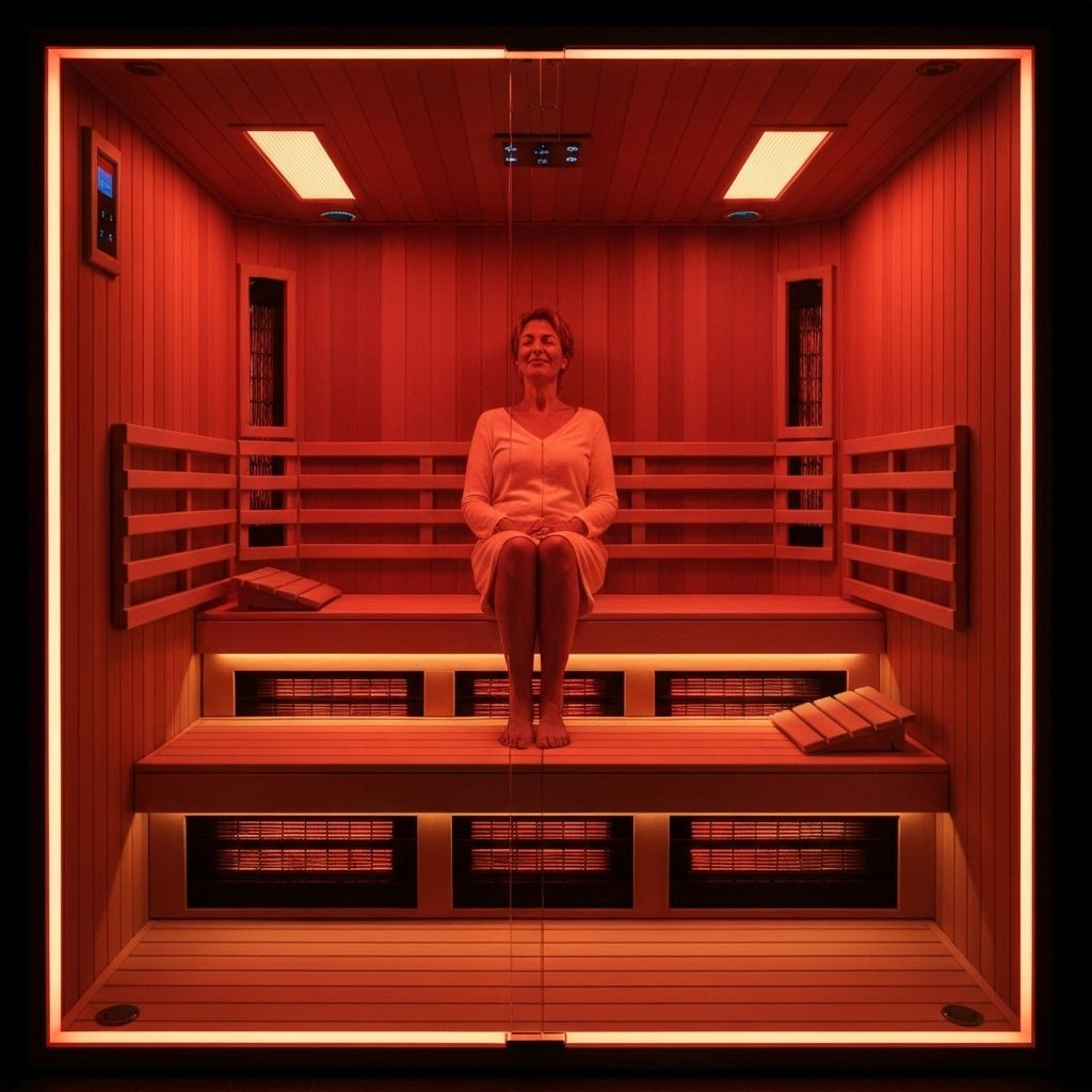 Infrared Sauna with Red Light Therapy